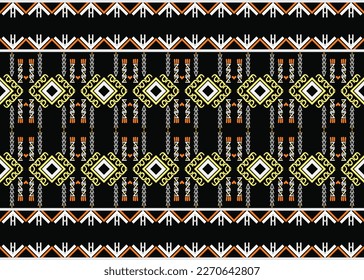 Ethnic flowers tribal abstract Geometric Traditional ethnic oriental design for the background. Folk embroidery, Indian, Scandinavian, Gypsy, Mexican, African rug, carpet.