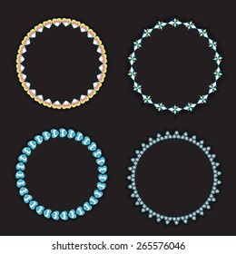 Ethnic Frame Ornamental Vector Illustration EPS10 
