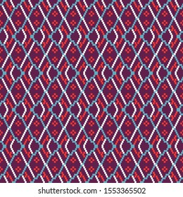 Ethnic Geometric Abstract Graphic Pattern Design Decoration. Vector Background