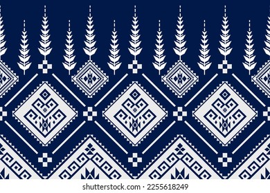 Vector de diseño de patrones abstractos geométricos étnicos para tejidos de fondo de papel pintado