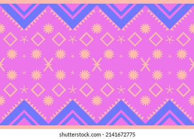 Ethnic geometric concept pattern, print, border, tradition, seamless pattern. ethnic pattern Illustrations for textile business, publications, weaving