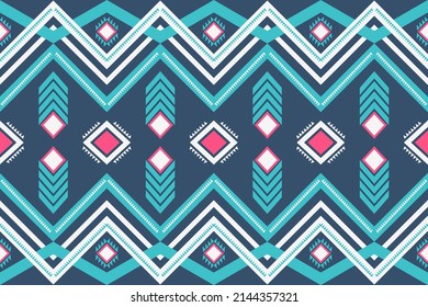 Ethnic geometric concept pattern, print, border, tradition, seamless pattern. ethnic pattern Illustrations for textile business, publications, weaving