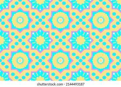 Ethnic geometric concept pattern, print, border, tradition, seamless pattern. ethnic pattern Illustrations for textile business, publications, weaving