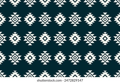 Ethnic Geometric Design.Ethnic Pattern in tribal, folk embroidery abstract art colorful. ornament print. Ethnic Geometric Design for wallpaper,carpet, clothing, fashion, fabric.