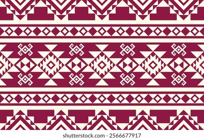 Ethnic Geometric Design.Ethnic Pattern in tribal, folk embroidery abstract art colorful. ornament print. Ethnic Geometric Design for wallpaper,carpet, clothing, fashion, fabric.