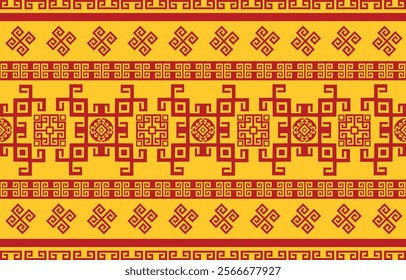 Ethnic Geometric Design.Ethnic Pattern in tribal, folk embroidery abstract art colorful. ornament print. Ethnic Geometric Design for wallpaper,carpet, clothing, fashion, fabric.