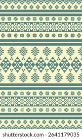 Ethnic Geometric Design.Ethnic Pattern in tribal, folk embroidery abstract art colorful. ornament print. Ethnic Geometric Design for wallpaper,carpet, clothing, fashion, fabric.