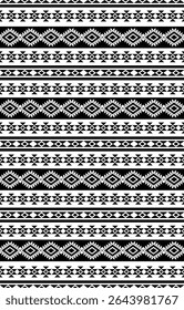 Ethnic Geometric Design.Ethnic Pattern in tribal, folk embroidery abstract art colorful. ornament print. Ethnic Geometric Design for wallpaper,carpet, clothing, fashion, fabric.