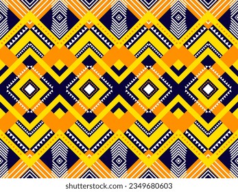 Ethnic Geometric Designs Pattern Symmetry Modern Seamless Stripes Vintage Boho Motif American Aztec Blend Ethnic Symbols Intricacies Encapsulating Essence Tradition Motifs Precision Creating Visually