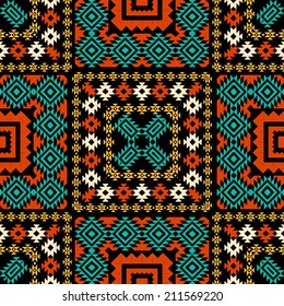 Ethnic geometric ornament