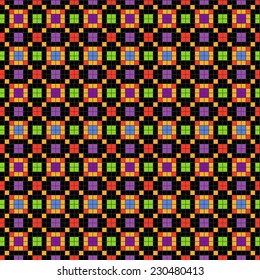 Ethnic geometric ornament. pattern background