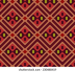 Ethnic geometric ornament. pattern background