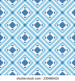 Ethnic geometric ornament. pattern background
