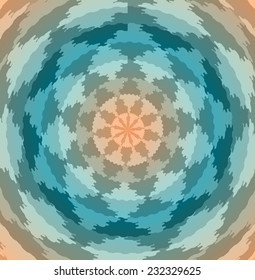 Ethnic geometric ornament. pattern background