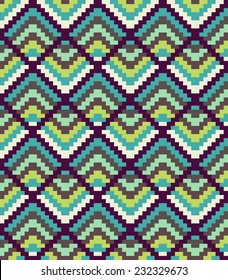 Ethnic geometric ornament. pattern background