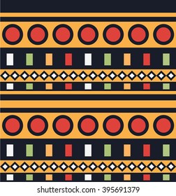 Ethnic geometric pattern