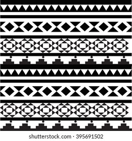 Ethnic geometric pattern