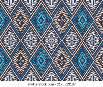 Ethnic geometric pattern design for background or wallpaper.
