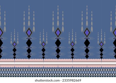 ethnic geometric pattern design background embroidery Vector patterns for fashion patterns, textiles, fabrics, carpets, embroidery, wallpaper and more.