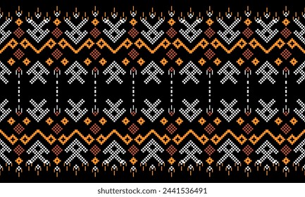 Ethnic geometric pattern design for background or wallpaper