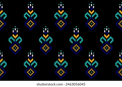 Ethnic geometric pattern design for background or wallpaper
