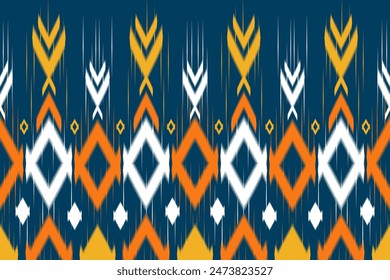 Ethnic geometric pattern design for background or wallpaper