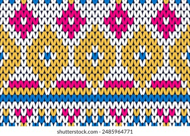 Ethnic geometric pattern design for background or wallpaper