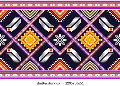 Ethnic geometric pattern design. It can be used for cloth, furniture, fabric, packing and background.