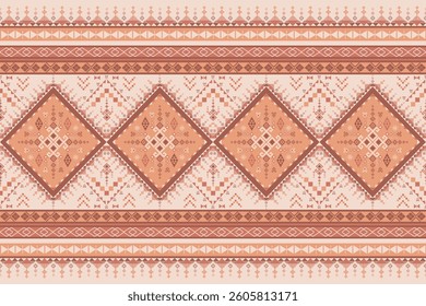 Ethnic geometric pattern design in tribal style which give native American vibe and suitable for textile industry this geometric ethnic pattern is also give beautiful native tribal Indian vibe fabric