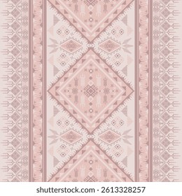Ethnic geometric pattern design in tribal style which give native American vibe and suitable for textile industry this geometric ethnic pattern is also give beautiful native tribal Indian vibe fabric