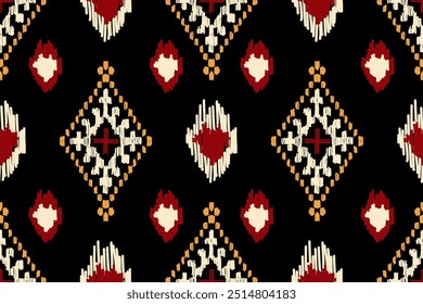 Ethnic geometric pattern design for wallpaper backgrounds, carpets, clothing, wraps, batik, cloth.