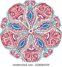 Ethnic Geometric Pattern, geo shapes design