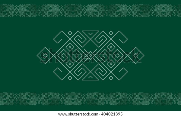 Ethnic\
geometric pattern in Kazakh, Georgian Uzbek native style. Tribal\
line design for decoration. Vector mono line\
art