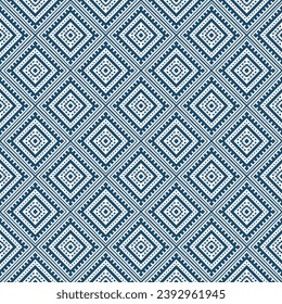 Ethnic geometric pattern native american mexican navajo tribal motif design