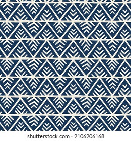 Ethnic geometric pattern, seamless design