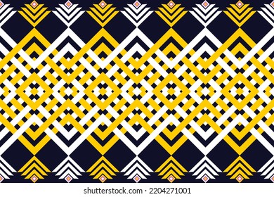 Ethnic geometric pattern seamless design. It can be used for wallpaper, cloth, furniture, fabric, packing and background. 