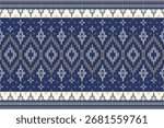 Ethnic geometric pattern, seamless pattern of the Navajo tribe. Native American ethnic. Seamless vector pattern ethnic, seamless Mexican rug, woven carpet. Folk embroidery, Bohemian, Aztec style.