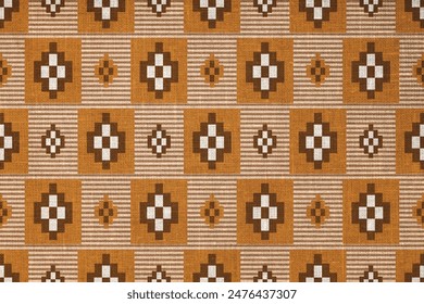 Ethnic geometric pattern, seamless pattern of the Navajo tribe. Native American ethnic. Seamless vector pattern ethnic, seamless Mexican rug, woven carpet. Folk embroidery, Bohemian, Aztec style.		