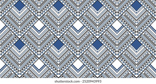 Ethnic geometric pattern, seamless pattern of the Navajo tribe. Native American ethnic. Seamless vector pattern ethnic, seamless Mexican rug, woven carpet. Folk embroidery, Bohemian, Aztec style.