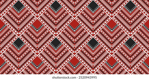 Ethnic geometric pattern, seamless pattern of the Navajo tribe. Native American ethnic. Seamless vector pattern ethnic, seamless Mexican rug, woven carpet. Folk embroidery, Bohemian, Aztec style.