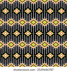 Ethnische geometrische Muster, nahtlose Muster der Navajo Stamm, Indianer, ethnische nahtlose Vektormuster, mexikanische nahtlose Teppich, gewebte Teppich, Stickerei.