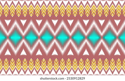 Padrão étnico geométrico, padrão sem costura da tribo navajo, ameríndio, padrão étnico do vetor sem costura, tapete sem costura mexicano, tapete tecido, bordados.