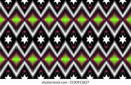 Ethnic geometric pattern, seamless pattern of Navajo tribe, Native American, ethnic seamless vector pattern, Mexican seamless rug, woven rug, embroidery.