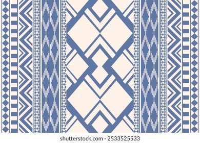 Ethnic geometric pattern, seamless pattern of the Navajo tribe. Native American ethnic. Seamless vector pattern ethnic, seamless Mexican rug, woven carpet. Folk embroidery, Bohemian, Aztec style.