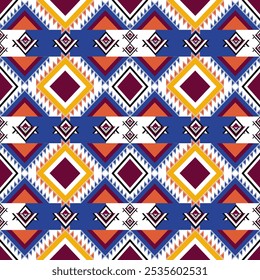 Ethnische geometrische Muster, nahtlose Muster der Navajo Stamm, Indianer, ethnische nahtlose Vektormuster, mexikanische nahtlose Teppich, gewebte Teppich, Stickerei. Stil, Objekte, EPS,