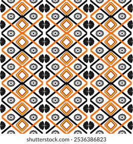 Ethnic geometric pattern, seamless pattern of Navajo tribe, Native American, ethnic seamless vector pattern, pattern, nature, EPS.