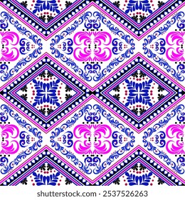 Ethnic geometric pattern, seamless pattern of Navajo tribe, Native American, ethnic seamless vector pattern, Mexican seamless rug, ethnic, style,Assets, EPS,