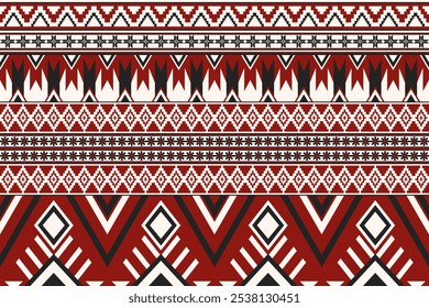 Ethnic geometric pattern, seamless pattern of the Navajo tribe. Native American ethnic. Seamless vector pattern ethnic, seamless Mexican rug, woven carpet. Folk embroidery, Bohemian, Aztec style.