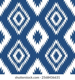 Ethnic geometric pattern, seamless pattern of the Navajo tribe. Native American ethnic. Seamless vector pattern ethnic, seamless Mexican rug, woven carpet. Folk embroidery, Bohemian, Aztec style.