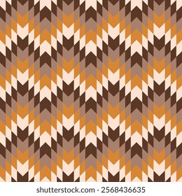 Ethnic geometric pattern, seamless pattern of the Navajo tribe. Native American ethnic. Seamless vector pattern ethnic, seamless Mexican rug, woven carpet. Folk embroidery, Bohemian, Aztec style.